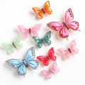 Butterfly Hair Clips Set