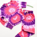 Glow Tie-Dye Lounge Set